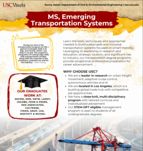 MS Emerging Transportation Systems Flyer
